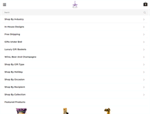 Tablet Screenshot of berleesfancies.com